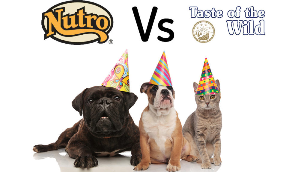 Nutro vs Taste of the wild